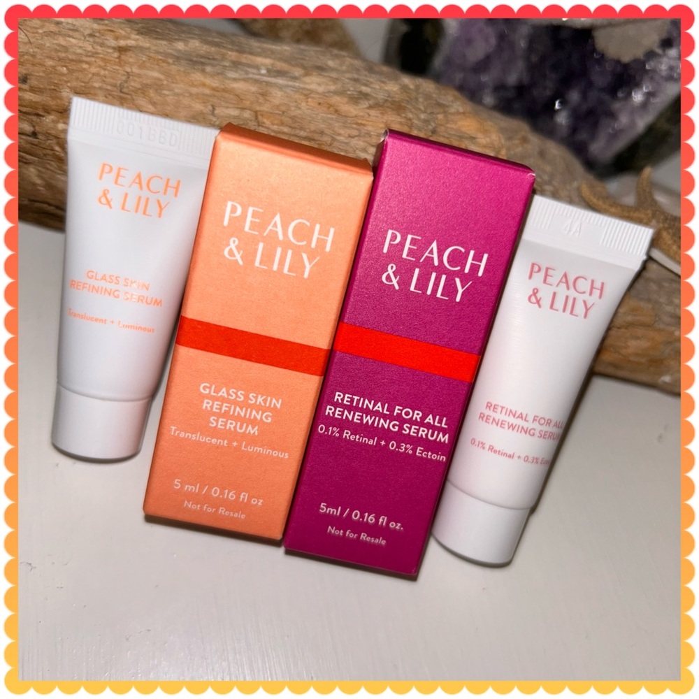 Peach & Lily face serums